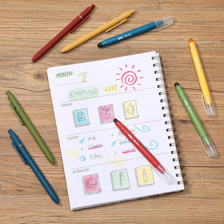 Vibrant No Bleed Bible Highlighters & Gel Pens Set