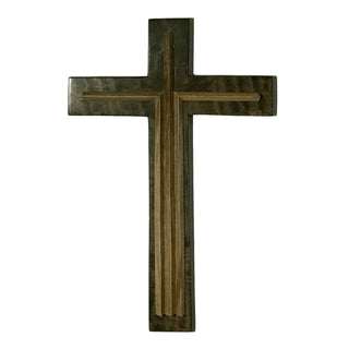 St. Linus Mango Wood Wall Cross