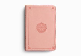 ESV Compact Bible, TruTone®, Blush Rose, Emblem Design
