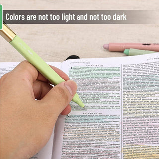 Gel Highlighters & Pens - 12 Pack No Bleed