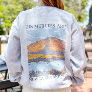 July 2025 Crewneck Sweatshirt of the Month: His Mercies Are New Every Morning