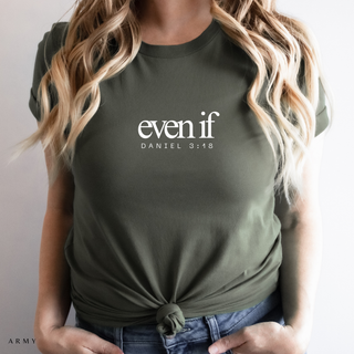 Even If Daniel 3:18 Soft Christian T-Shirt