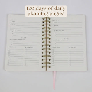 Daily Faith-Based Planner - Devotional Journaling Prompts, Calendar Planning, and Daily Planning