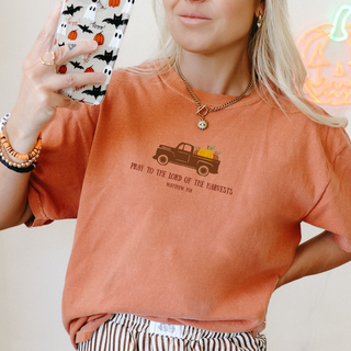 Pray to the Lord of the Harvests Cute Graphic T-Shirt