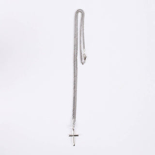 Necklace Cross - Cross - Sterling Silver - 24"