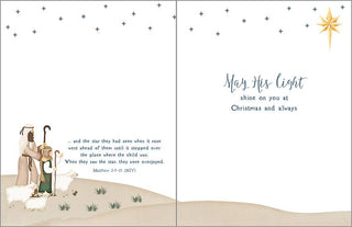 Scripture Christmas Card - Shepherds