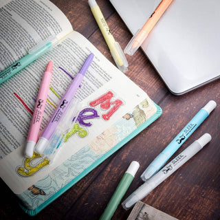 Gel Highlighters, No Bleed, 8 Pack