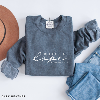 Rejoice in Hope Crewneck Sweatshirt - May 2026 Collection