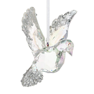 Iridescent Dove Ornament - 3x3in