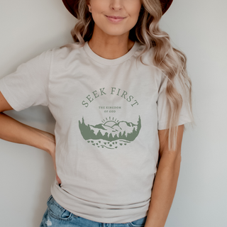 Seek First The Kingdom Soft Christian T-Shirt: June 2026