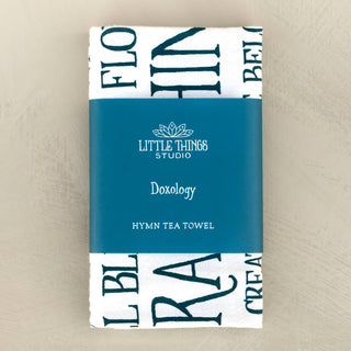 Doxology Hymn Tea Towel