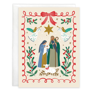 Scripture Christmas Card - Sweet Nativity