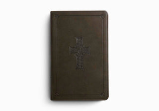 ESV Large Print Value Thinline Bible, TruTone®, Celtic Cross