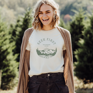 Seek First The Kingdom Soft Christian T-Shirt: June 2026