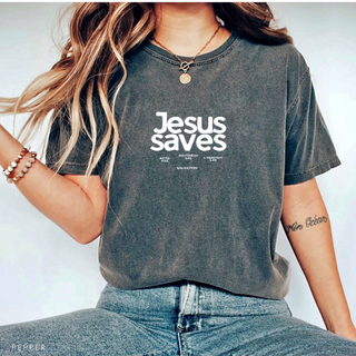 Jesus Saves July 2026 Tee Shirt of the Month