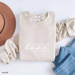 Rejoice in Hope Crewneck Sweatshirt - May 2026 Collection