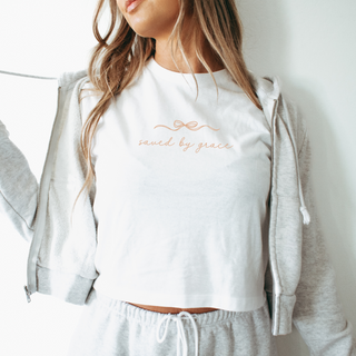 Saved By Grace Boxy Tee