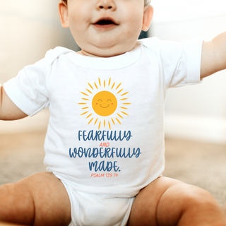 Fearfully and Wonderfully Made Infant Onesie