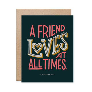 A Friend Loves Card