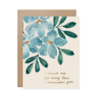 I Thank My God Card